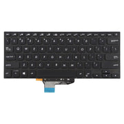 Tastiera retroilluminata per laptop, versione USA, compatibile con Asus VivoBook S14 K430 A430 X430 S403 S4300F S4300U, S14 (Black), S14 (Silver)