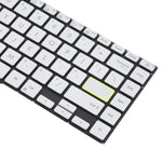 Tastiera retroilluminata per laptop Asus VivoBook S14 X421 X421DA X421UA X421EP X421EQ X421JQ X421FP X421FF X421FL (versione USA), X421 (Silver)