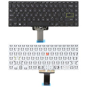 Tastiera per laptop versione USA per Asus VivoBook S14 X421 X421DA X421UA X421EP X421EQ X421JQ X421FP X421FF X421FL, X421 (Black)