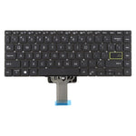 Tastiera per laptop versione USA per Asus VivoBook S14 X421 X421DA X421UA X421EP X421EQ X421JQ X421FP X421FF X421FL, X421 (Black)