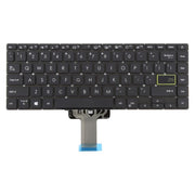 Tastiera per laptop versione USA per Asus VivoBook S14 X421 X421DA X421UA X421EP X421EQ X421JQ X421FP X421FF X421FL, X421 (Black)