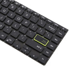 Tastiera per laptop versione USA per Asus VivoBook S14 X421 X421DA X421UA X421EP X421EQ X421JQ X421FP X421FF X421FL, X421 (Black)