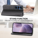 Custodia per telefono in pelle con texture a griglia cubica effetto vitello, con chiusura magnetica., For Galaxy S26 5G, For Galaxy S25 FE 5G, For Galaxy S25 Edge 5G