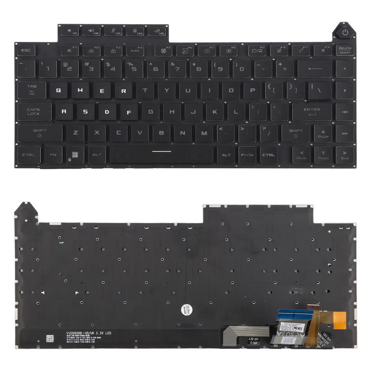 Tastiera retroilluminata USA per Asus ROG Strix G16 2023