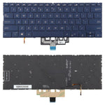 Tastiera retroilluminata per laptop Asus ZenBook 14 UX434 UX434F UX434FA UX434FL UX434FLC, versione USA., UX434