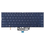 Tastiera retroilluminata per laptop Asus ZenBook 14 UX434 UX434F UX434FA UX434FL UX434FLC, versione USA., UX434