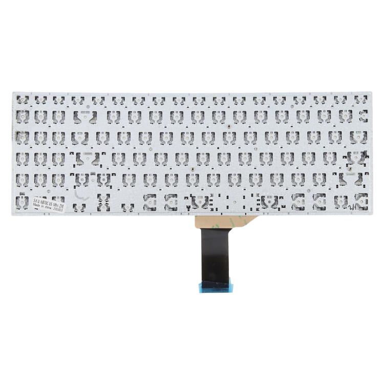 Tastiera per laptop versione USA per Asus S530 S530U S530F S15 S530UA S530UN S5300 S5300F S5300FN S5300U S5300UN X530 X530M, S530 (Silver), S530 (Black)