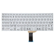 Tastiera per laptop versione USA per Asus S530 S530U S530F S15 S530UA S530UN S5300 S5300F S5300FN S5300U S5300UN X530 X530M, S530 (Silver), S530 (Black)