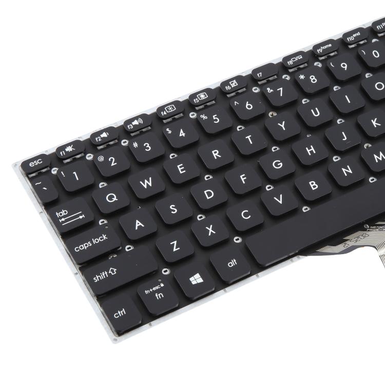 Tastiera per laptop versione USA per Asus S530 S530U S530F S15 S530UA S530UN S5300 S5300F S5300FN S5300U S5300UN X530 X530M, S530 (Silver), S530 (Black)