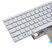 Tastiera per laptop versione USA per Asus VivoBook X521 V5100E X521FL S5600F S533F 2020, X521  (Silver), X521 (Black)