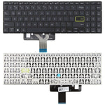 Tastiera per laptop versione USA per Asus VivoBook X521 V5100E X521FL S5600F S533F 2020, X521  (Silver), X521 (Black)