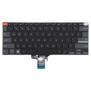 Tastiera retroilluminata per laptop versione USA per Asus Vivobook Pro 14X M7400 M4700 M4700QC M4700PC M7600 M3400 M3401 M3401Q X7400 X3400 X3400P K3400P, M7400 (Black), M7400 (Gray)