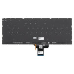 Tastiera retroilluminata per laptop versione USA per Asus Vivobook Pro 14X M7400 M4700 M4700QC M4700PC M7600 M3400 M3401 M3401Q X7400 X3400 X3400P K3400P, M7400 (Black), M7400 (Gray)