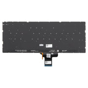 Tastiera retroilluminata per laptop versione USA per Asus Vivobook Pro 14X M7400 M4700 M4700QC M4700PC M7600 M3400 M3401 M3401Q X7400 X3400 X3400P K3400P, M7400 (Black), M7400 (Gray)