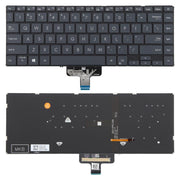 Tastiera retroilluminata per laptop Asus ZenBook 14 versione USA ux435 ux435egl ux435e u4800egl, ux435