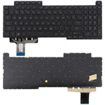 Tastiera per laptop retroilluminata RGB versione USA per Asus ROG Stirx G17 G713 G713Q G713QE G713QY G713QR G713RX G713RS G713RC G713IR G713IH, G17  (RGB)