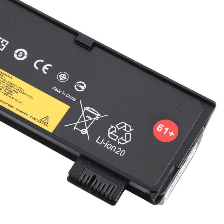 Batteria di ricambio per Lenovo ThinkPad T470 / 61+ SB10K97852 01AV425 da 48 Wh e 4400 mAh, For Lenovo ThinkPad T470