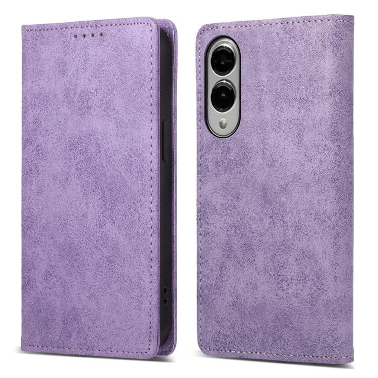 Custodia per telefono in pelle con protezione RFID magnetica, tinta unita, ideale per il lavoro., For Galaxy S26 5G, For Galaxy S25 FE 5G, For Galaxy S25 Edge 5G