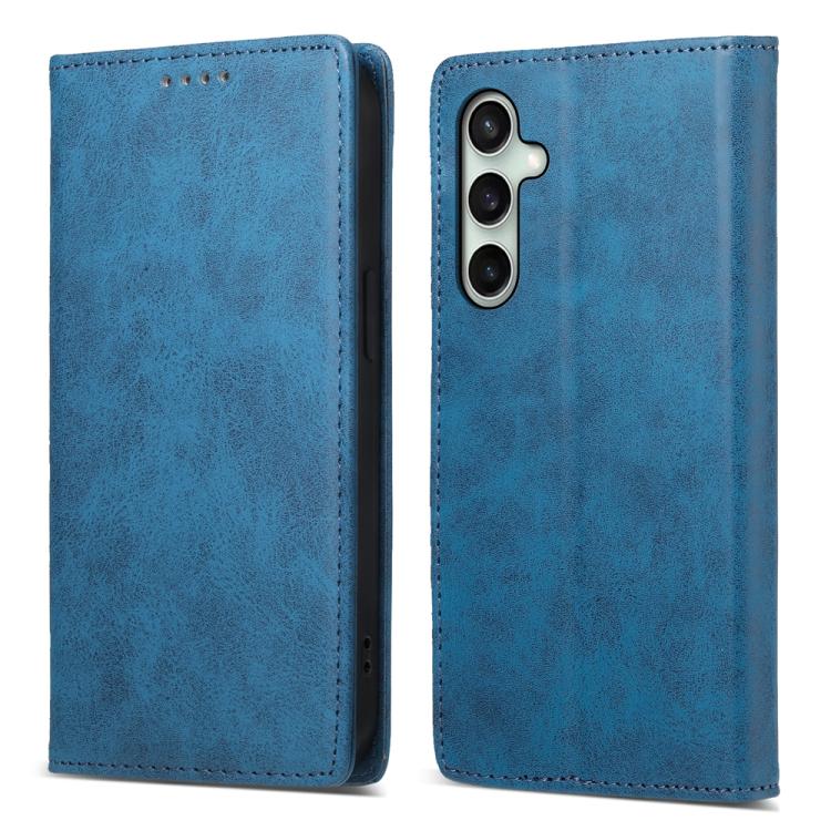 Custodia per telefono in pelle con protezione RFID magnetica, tinta unita, ideale per il lavoro., For Galaxy S26 5G, For Galaxy S25 FE 5G, For Galaxy S25 Edge 5G