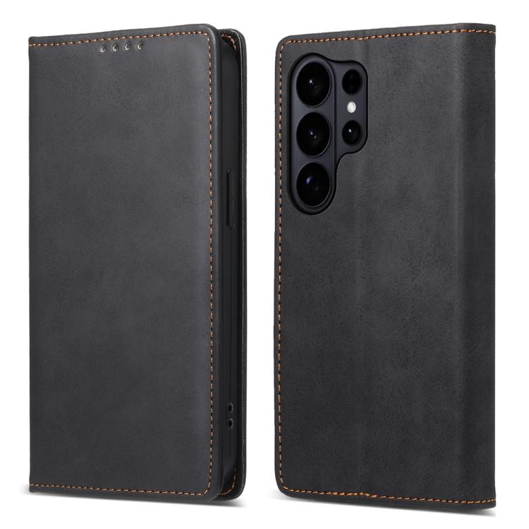 Custodia per telefono in pelle con protezione RFID magnetica, tinta unita, ideale per il lavoro., For Galaxy S26 FE 5G, For Galaxy S26+ 5G, For Galaxy S26 Edge 5G, For Galaxy S26 Ultra 5G