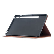 Custodia in pelle magnetica a rotazione orizzontale con struttura a rombo con supporto e slot per schede, For Samsung Galaxy Tab S8 / Galaxy Tab S7 T870, For Amazon Kindle Fire HD8 (2020)