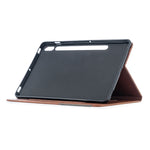 Custodia in pelle con rotazione orizzontale per tablet