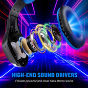 KOTION EACH GS400 Omni-directional Mic Gaming Headset, Length: About 1.9m, GS400