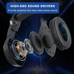 KOTION EACH GS450 Omni-directional Esports Headset with Mic, Length: About 1.9m