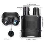 NVG400PRO: binocolo digitale per visione notturna con schermo LCD da 3 pollici.