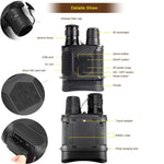 NVG400PRO: binocolo digitale per visione notturna con schermo LCD da 3 pollici.