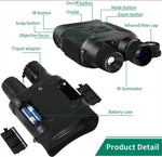 NVG400PRO: binocolo digitale per visione notturna con schermo LCD da 3 pollici.