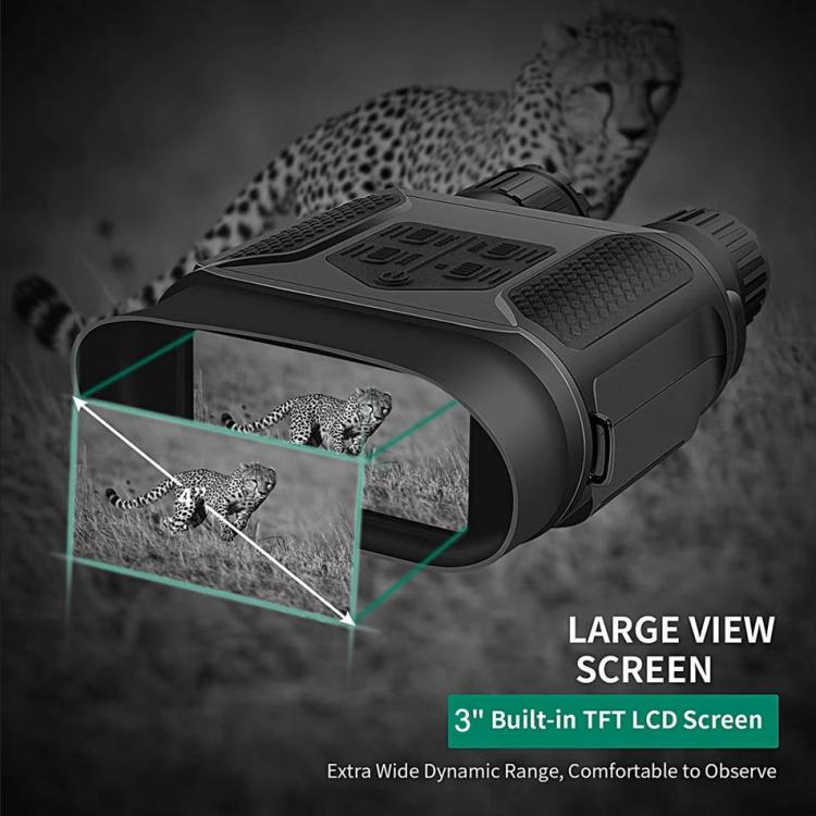 NVG400PRO: binocolo digitale per visione notturna con schermo LCD da 3 pollici.