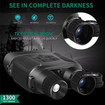 NVG400PRO: binocolo digitale per visione notturna con schermo LCD da 3 pollici.