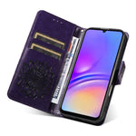 Custodia per telefono in pelle con motivo a girasole in rilievo., For Samsung Galaxy A07 5G, For Samsung Galaxy A36 5G / M56 5G, For Samsung Galaxy A06 5G / 4G