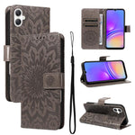 Custodia per telefono in pelle con motivo a girasole in rilievo., For Samsung Galaxy A07 5G, For Samsung Galaxy A36 5G / M56 5G, For Samsung Galaxy A06 5G / 4G