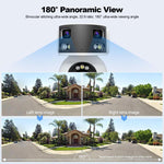 Telecamera PTZ Dome Panoramica 8MP con AI e Visione Notturna