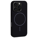 Custodia per telefono in silicone liquido con ampio foro per fotocamera e MagSafe, copertura completa., For iPhone 16 Pro Max, For iPhone 16 Pro