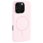 Custodia per telefono in silicone liquido con ampio foro per fotocamera e MagSafe, copertura completa., For iPhone 16 Pro Max, For iPhone 16 Pro