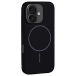 Custodia per telefono in silicone liquido con ampio foro per fotocamera e MagSafe, copertura completa., For iPhone 16 Plus, For iPhone 16