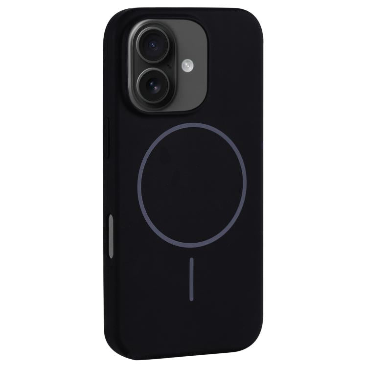Custodia per telefono in silicone liquido con ampio foro per fotocamera e MagSafe, copertura completa., For iPhone 16 Plus, For iPhone 16
