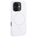 Custodia per telefono in silicone liquido con ampio foro per fotocamera e MagSafe, copertura completa., For iPhone 16 Plus, For iPhone 16