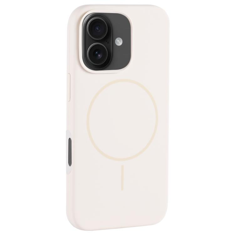 Custodia per telefono in silicone liquido con ampio foro per fotocamera e MagSafe, copertura completa., For iPhone 16 Plus, For iPhone 16