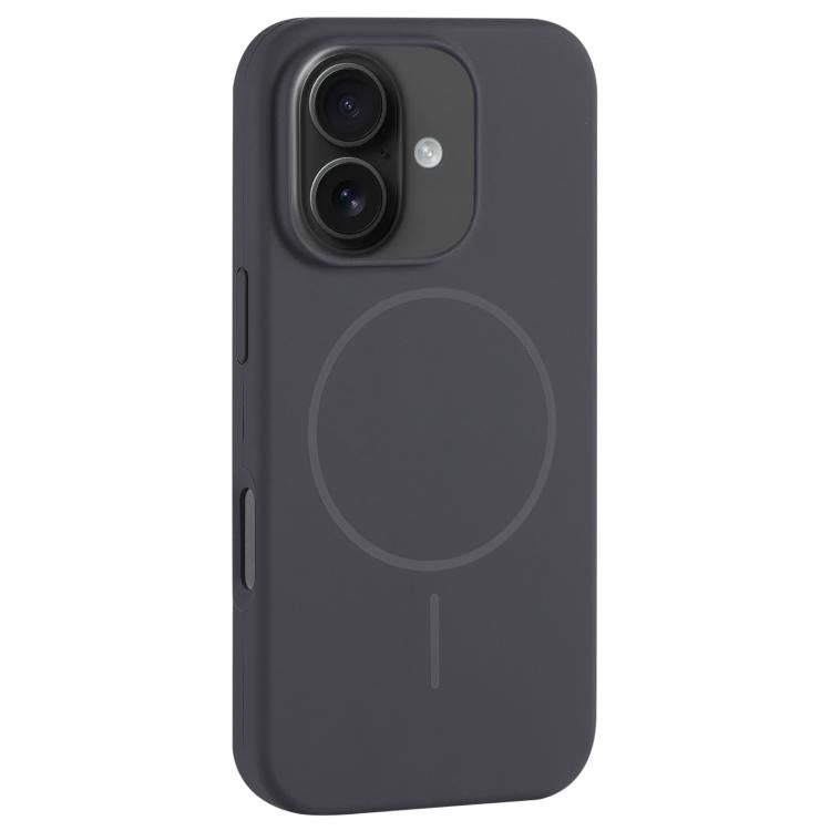 Custodia per telefono in silicone liquido con ampio foro per fotocamera e MagSafe, copertura completa., For iPhone 16 Plus, For iPhone 16