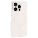 Custodia per telefono in silicone liquido con ampio foro per fotocamera e MagSafe, copertura completa., For iPhone 15 Pro Max, For iPhone 15 Pro
