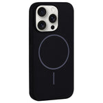 Custodia per telefono in silicone liquido con ampio foro per fotocamera e MagSafe, copertura completa., For iPhone 15 Pro Max, For iPhone 15 Pro