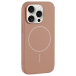Custodia per telefono in silicone liquido con ampio foro per fotocamera e MagSafe, copertura completa., For iPhone 15 Pro Max, For iPhone 15 Pro