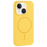 Custodia per telefono in silicone liquido con ampio foro per fotocamera e MagSafe, copertura completa., For iPhone 14 Plus, For iPhone 14