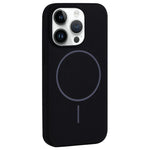 Custodia per telefono in silicone liquido con ampio foro per fotocamera e MagSafe, copertura completa., For iPhone 14 Pro, For iPhone 14 Pro Max