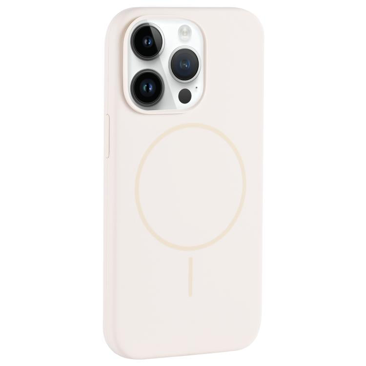 Custodia per telefono in silicone liquido con ampio foro per fotocamera e MagSafe, copertura completa., For iPhone 14 Pro, For iPhone 14 Pro Max