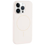 Custodia per telefono in silicone liquido con ampio foro per fotocamera e MagSafe, copertura completa., For iPhone 14 Pro, For iPhone 14 Pro Max